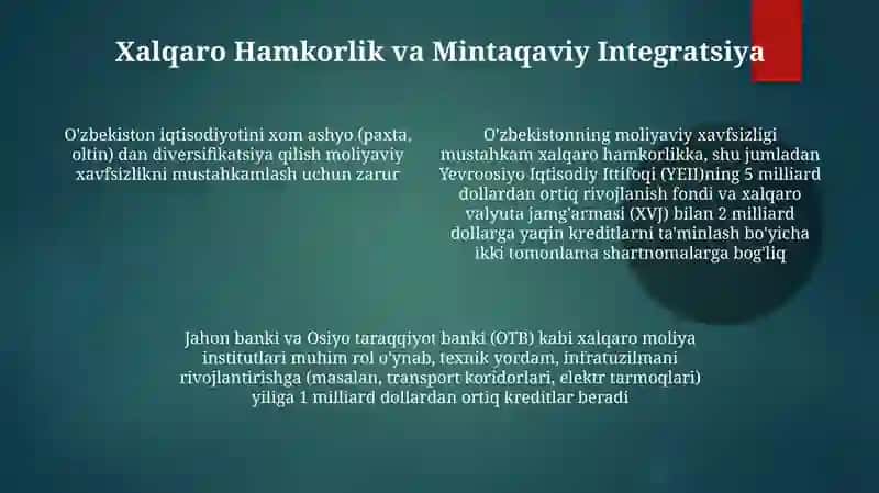 O'zbekistonning moliyaviy havfsizligini ta'minlash mexanizimi 4