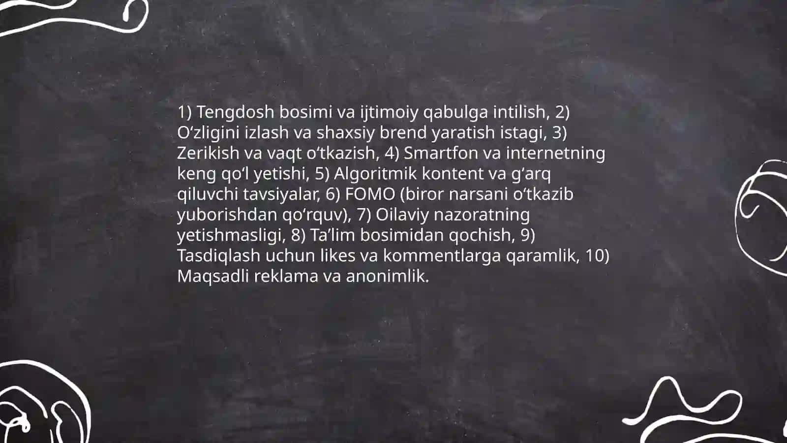 Internetga tobelik muammolari 4