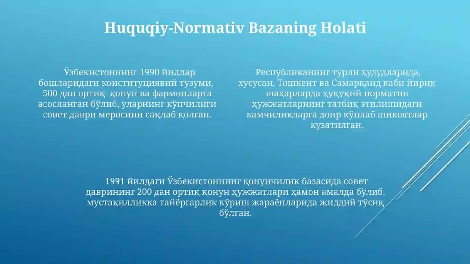 O'zbekiston Mustaqillikka erishish arafasida metodik tahlil 4