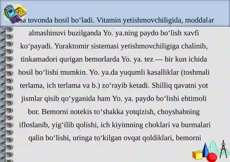 YOTOK VA TROFIK YARALARNI OLDINI OLISH 4