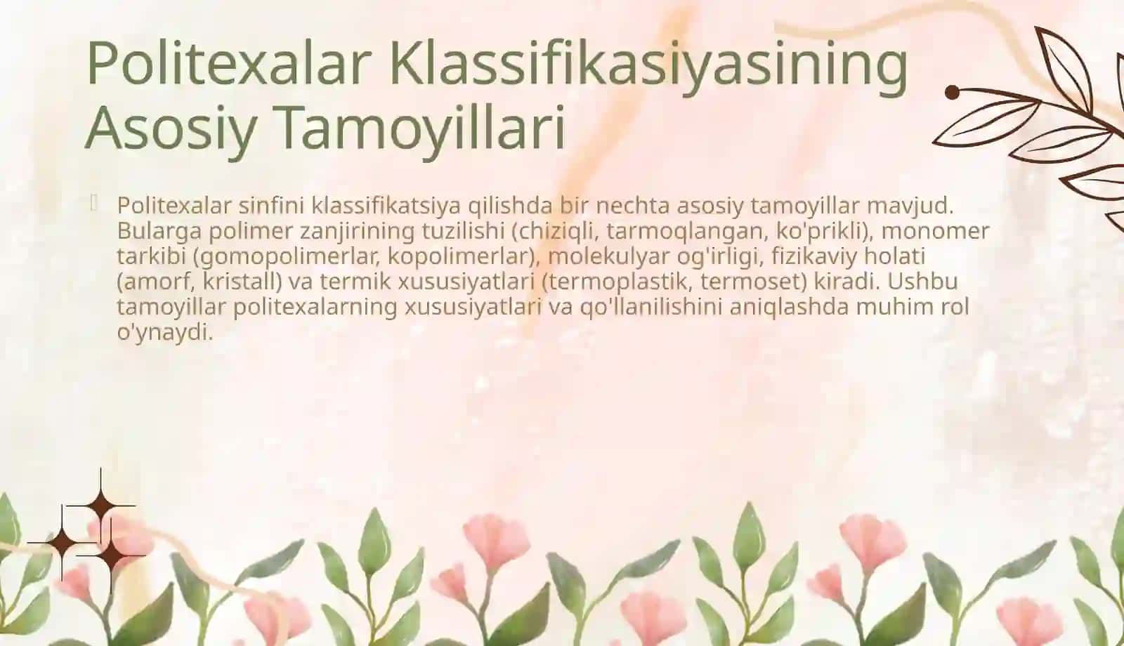 Politexalar Sinfining Klassifikasiyasi 4