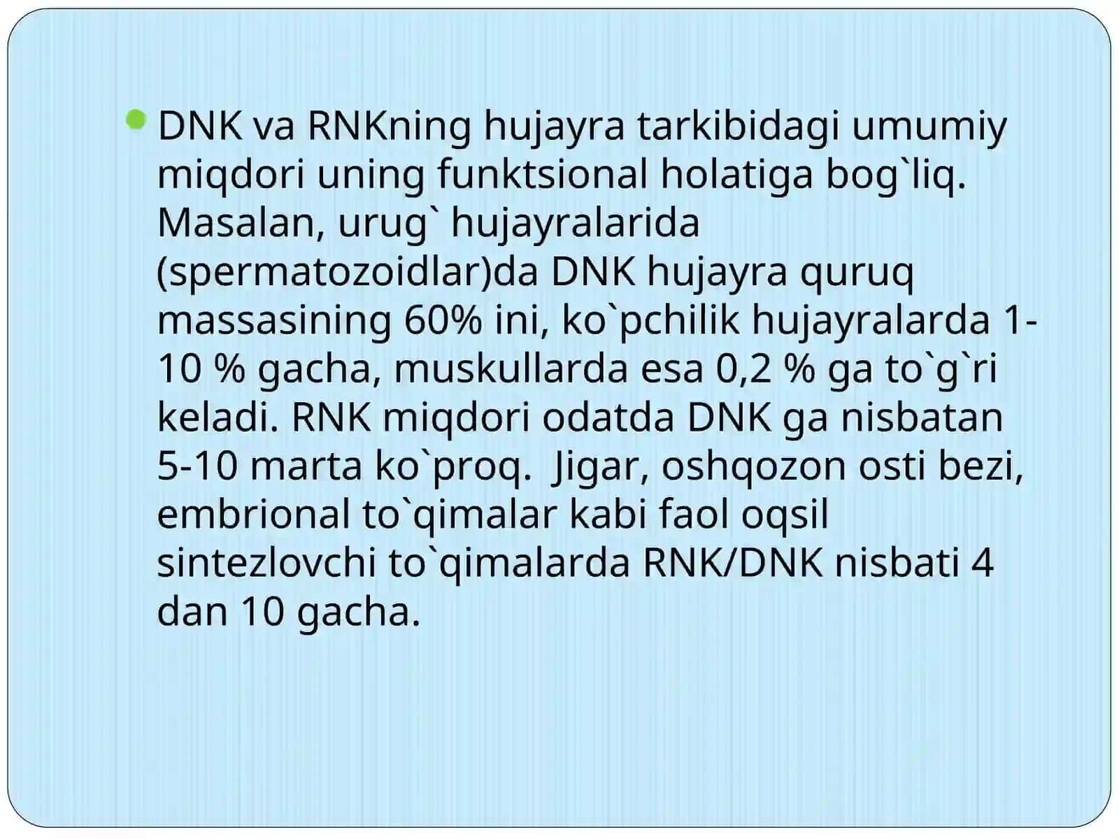 Biokimyoning genetik asoslari 4