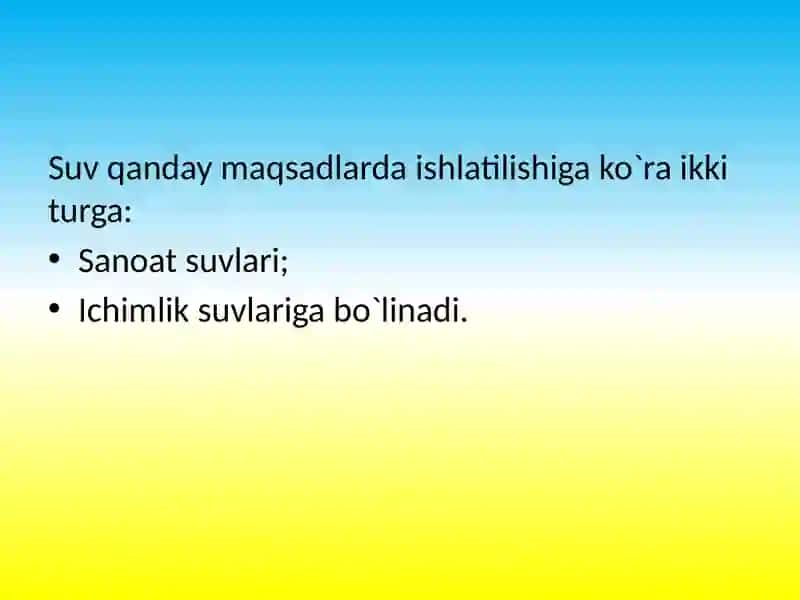 Kimyoviy texnologiyada suv 4