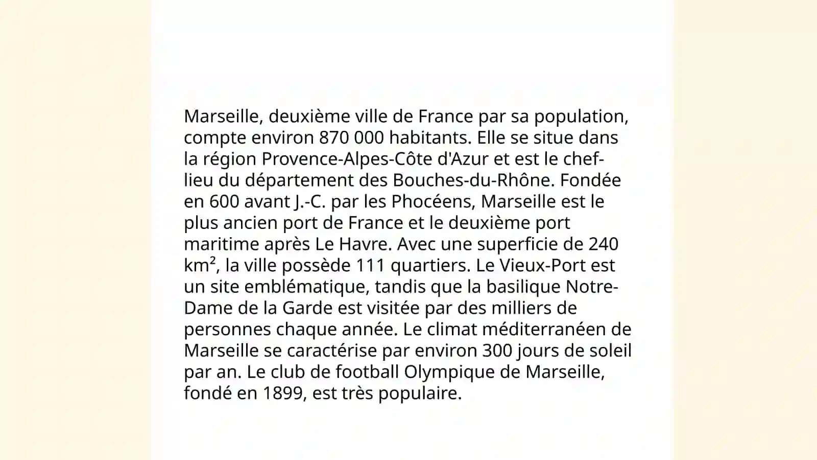 Les villes principales de la France 4
