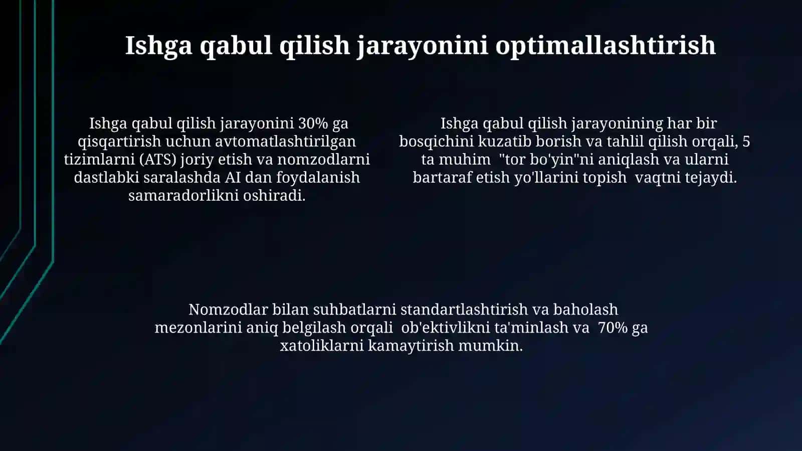 Inson resurslarini tanlash va ishga yollash tizimi 4