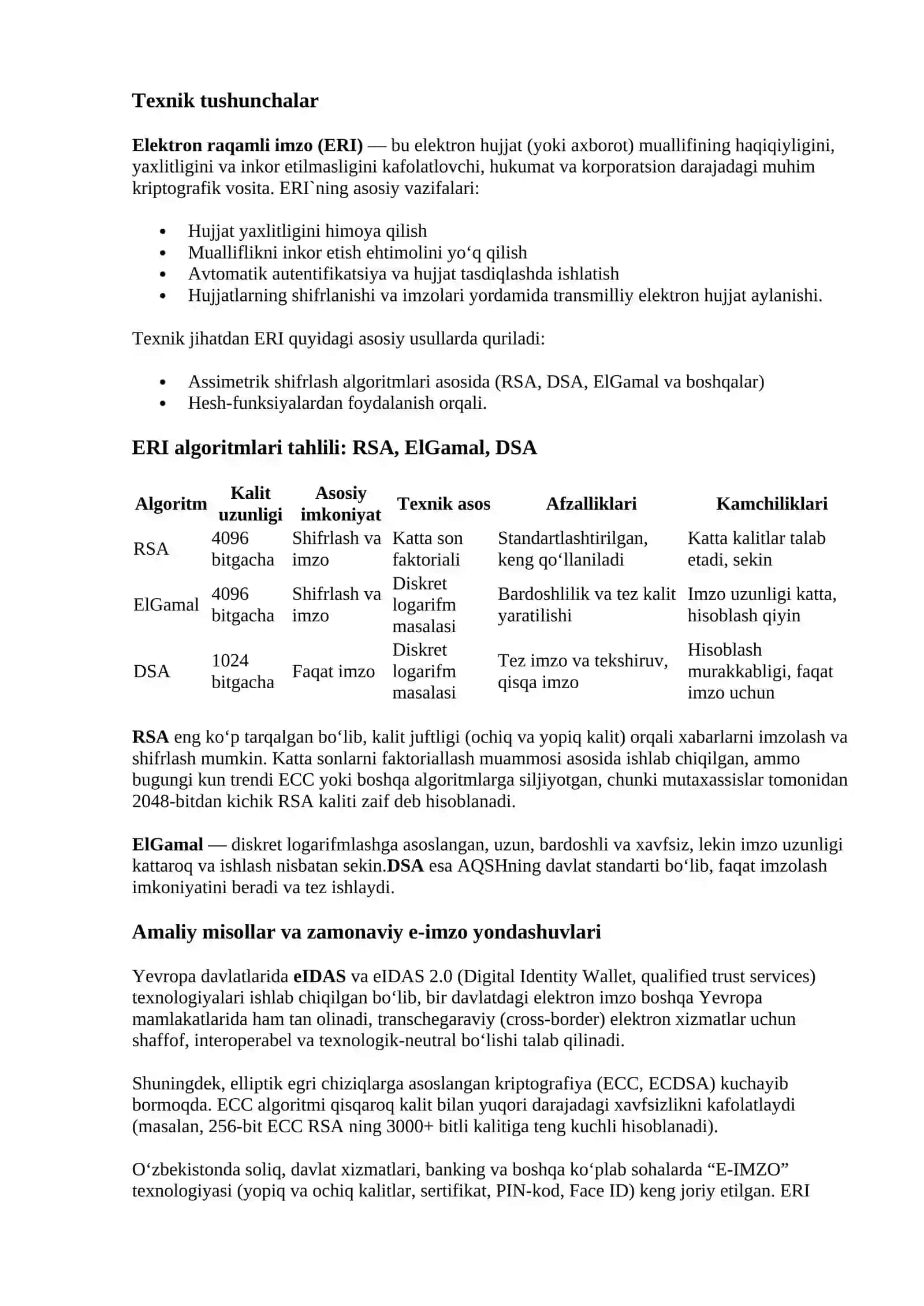 Kiberxavfsizlik asosolari fanidan 2-Mustaqil ish 4