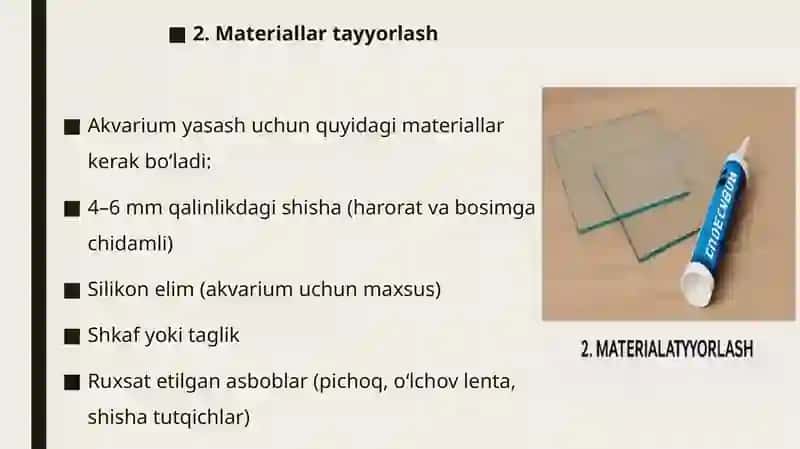 Hayvonlarning yashash joyi modellarini tayyorlash 4
