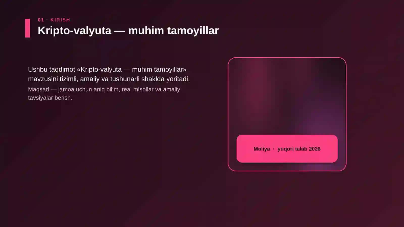 Kripto-valyuta — muhim tamoyillar 4