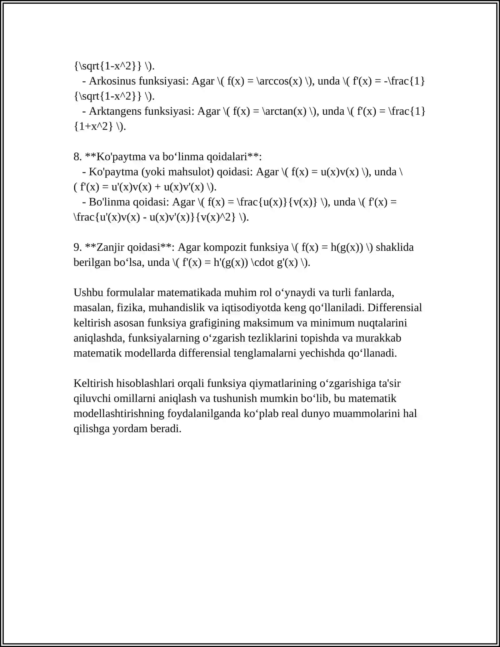 KELTIRISH FORMULALARI 4