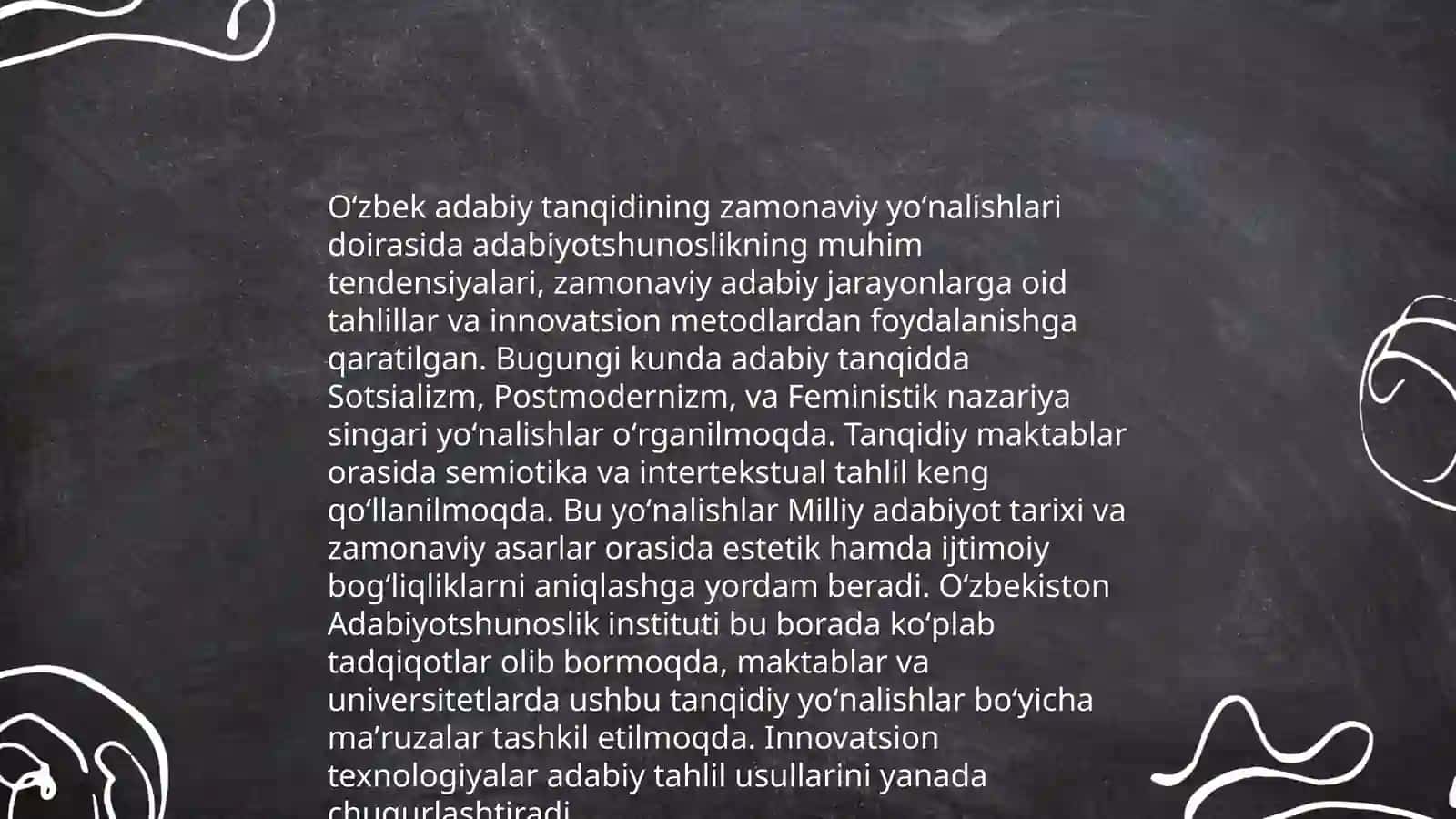 O'ZBEK ADABIY TANQIDI. ANTOLOGIYA 4