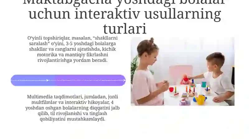 Interaktiv usullar 4