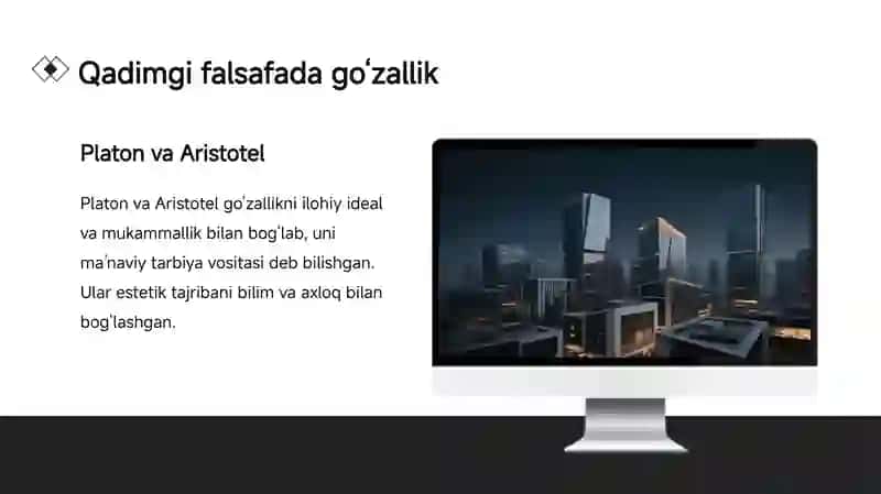 Falsafa fanidan estetika mavzusi 4