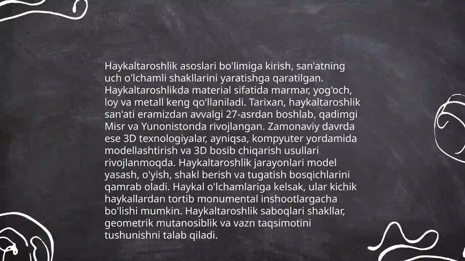 Rassomchilik texnikalari 4