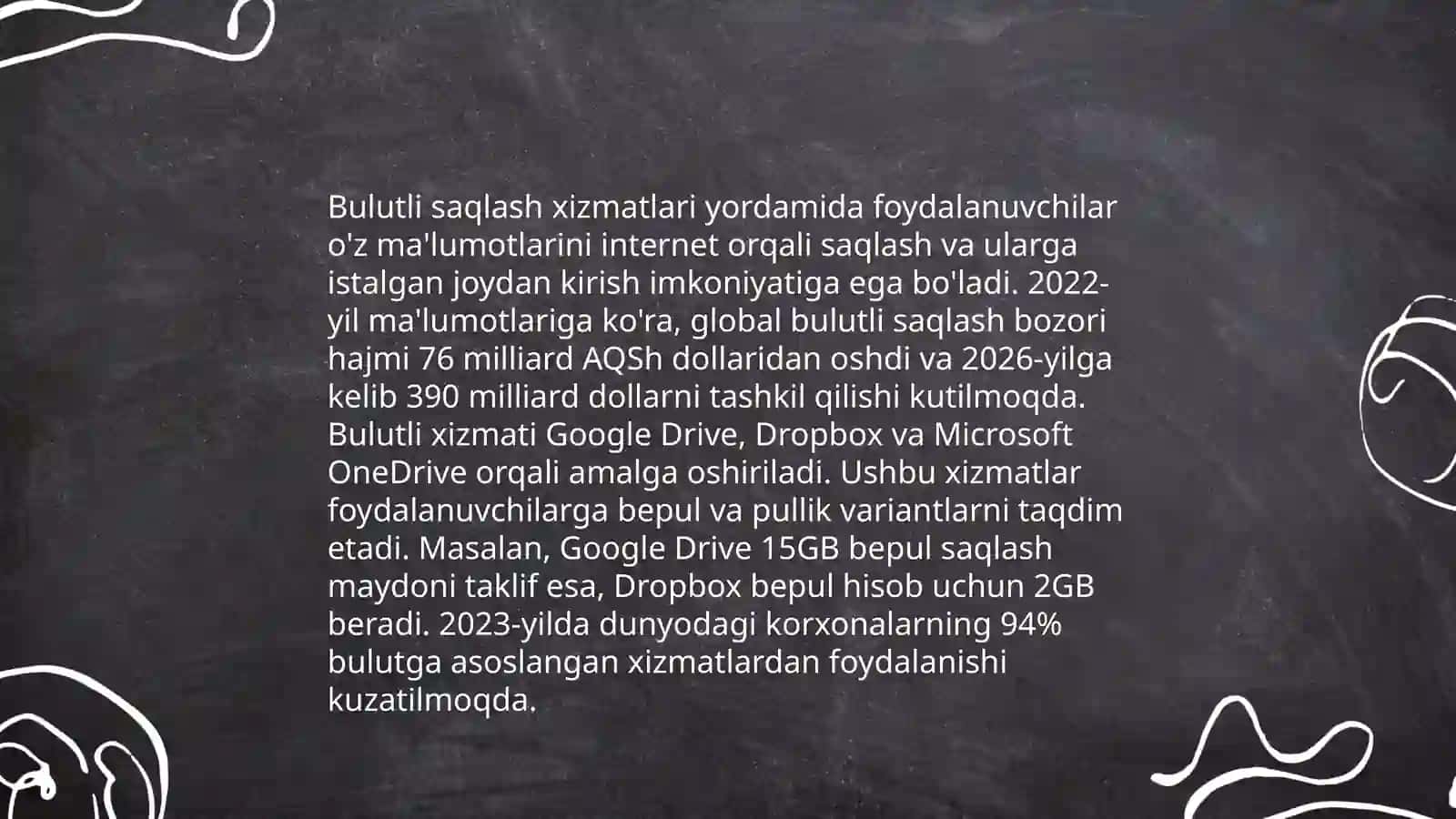 Bulutli hisoblash tizimlari 4