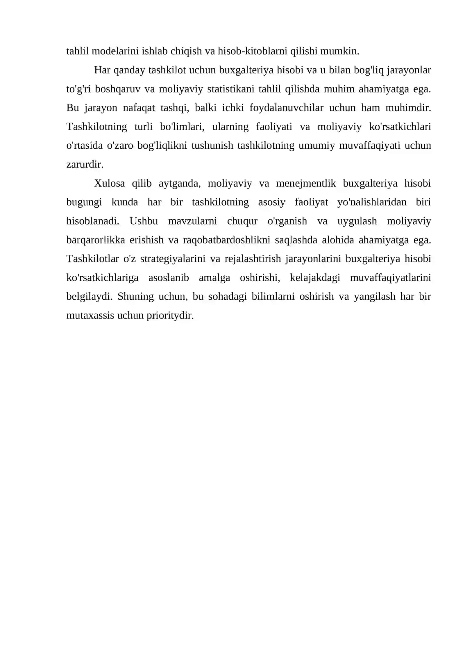 Moliyaviy va menejmentlik buxgalteriya hisobi 4