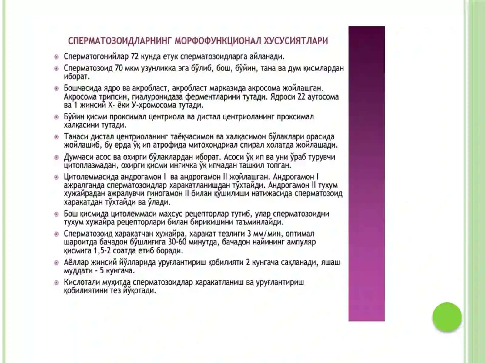 Embriogenezning qaltis davrlari 4