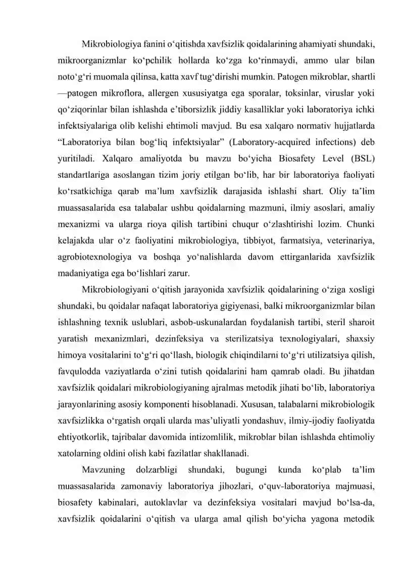 Biologiya o‘qitish metodikasi 4
