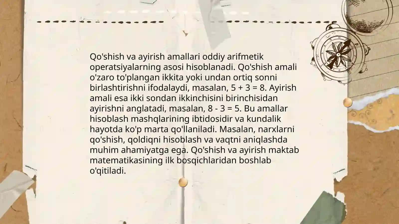 Nomanfiy butun sonlar ustida arifmetik amallar 4