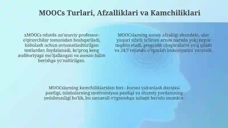 MOOCs: Ta'rif, Tarix va Rivojlanish 4