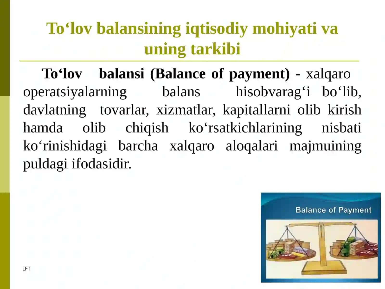 To’lov va hisob-kitob balanslari 4