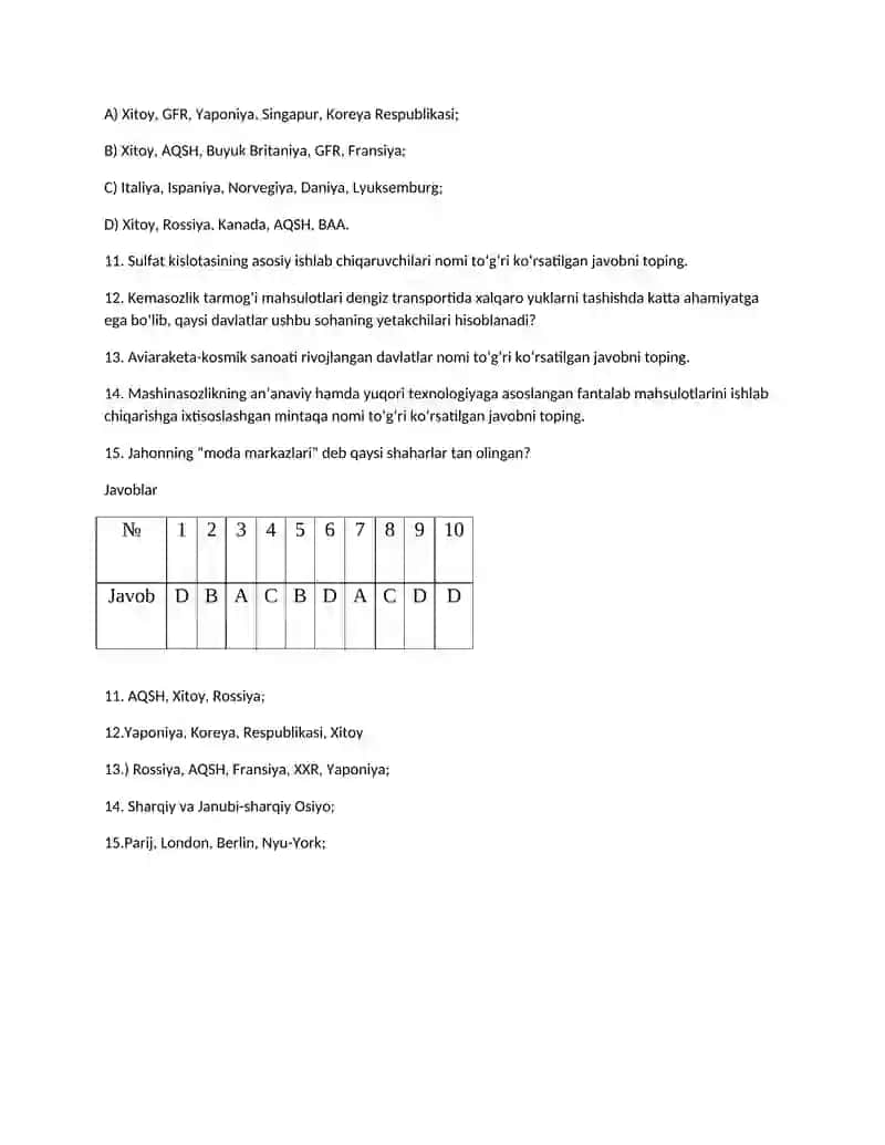 Geografiya 9-sinf 1-chorak 4