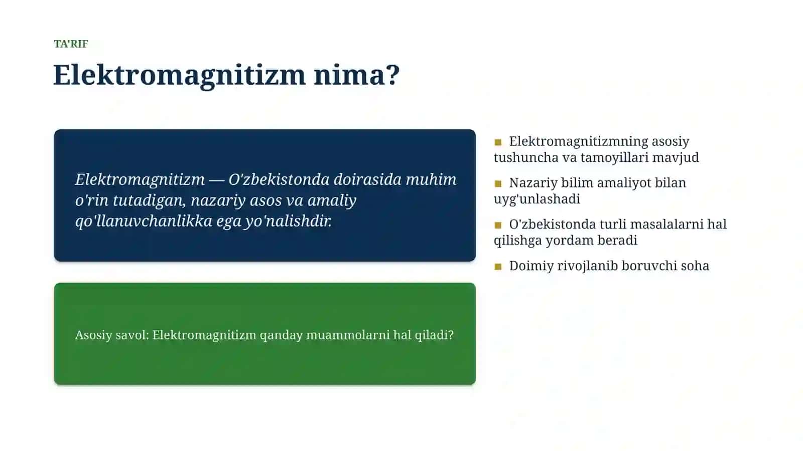 Elektromagnitizm 4