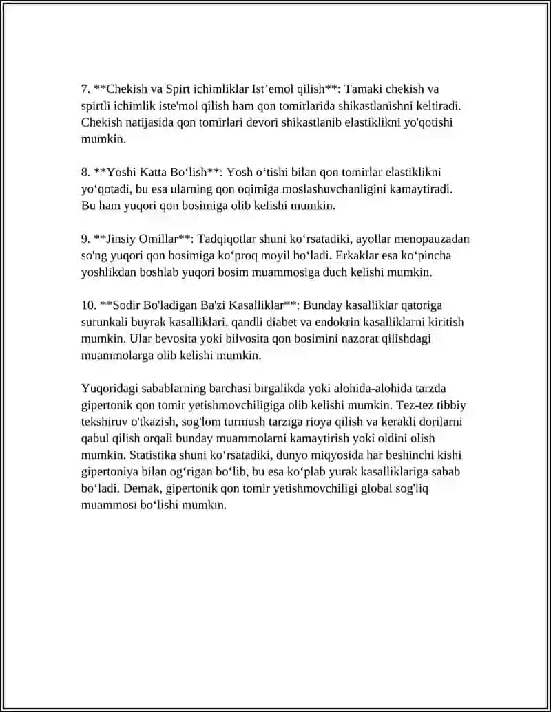 Gipertonik Qon Tomir Yetishmovchiligi Referat 4