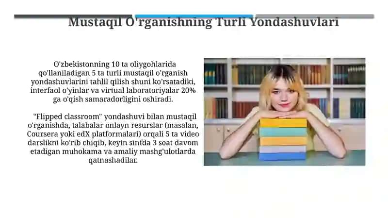Mustaqil O'rganish Modellari 4