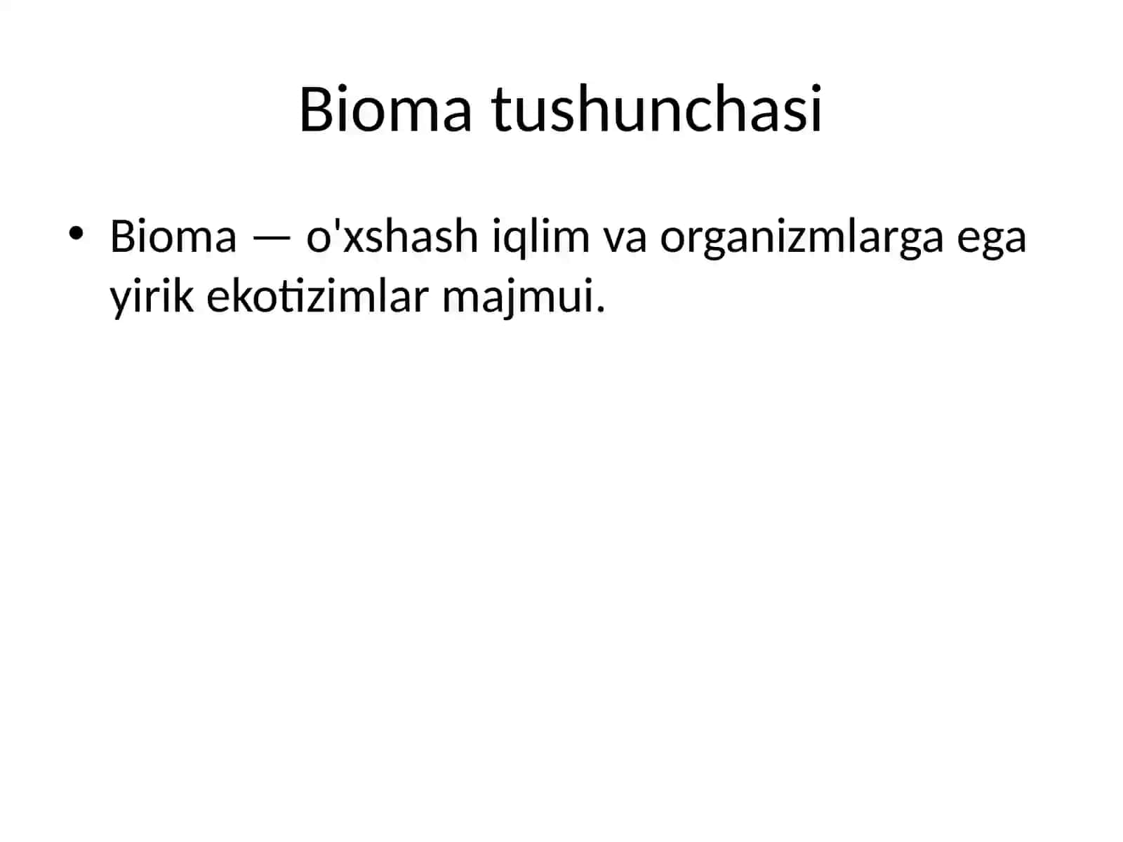 BIOMA VA BIOLOGIK XILMA-XILLIK 4