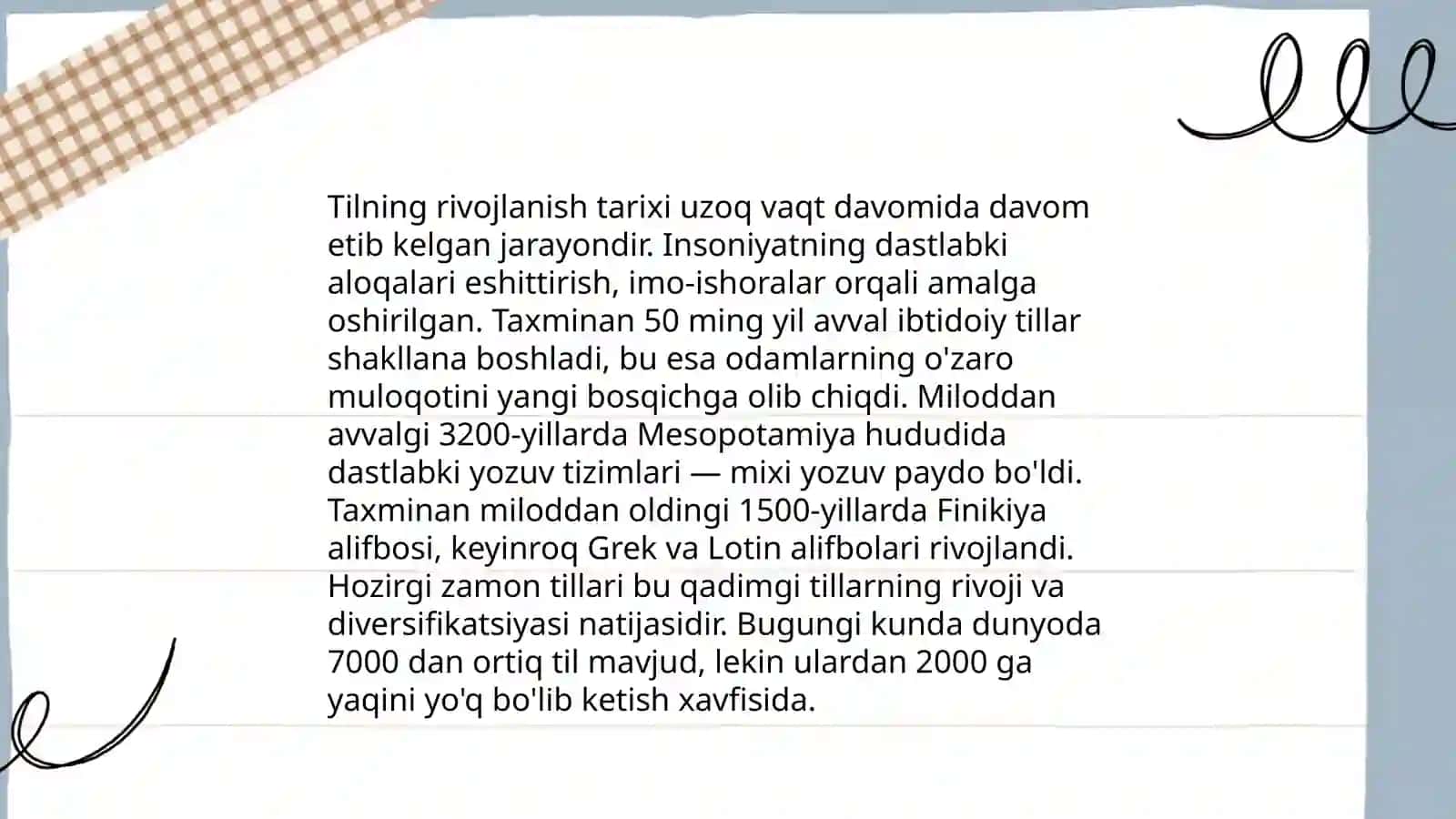 Tiling kelib chiqishi 4