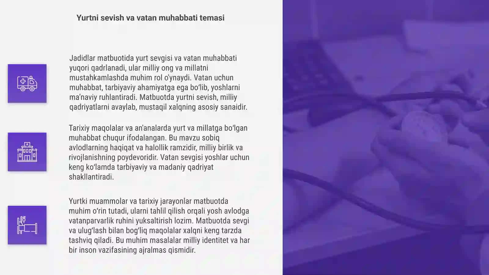 Jadidlar matbuotida tarix yurt millat qaygʻusi masalalari 4