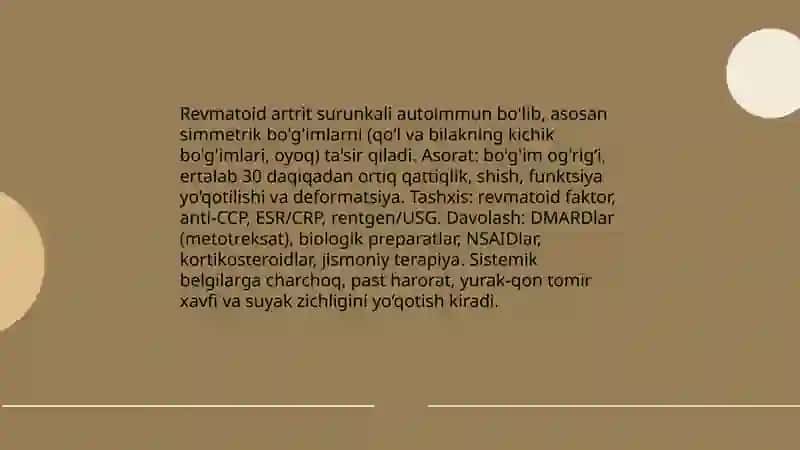 Tayanch-harakat tizimi kasalliklari 4