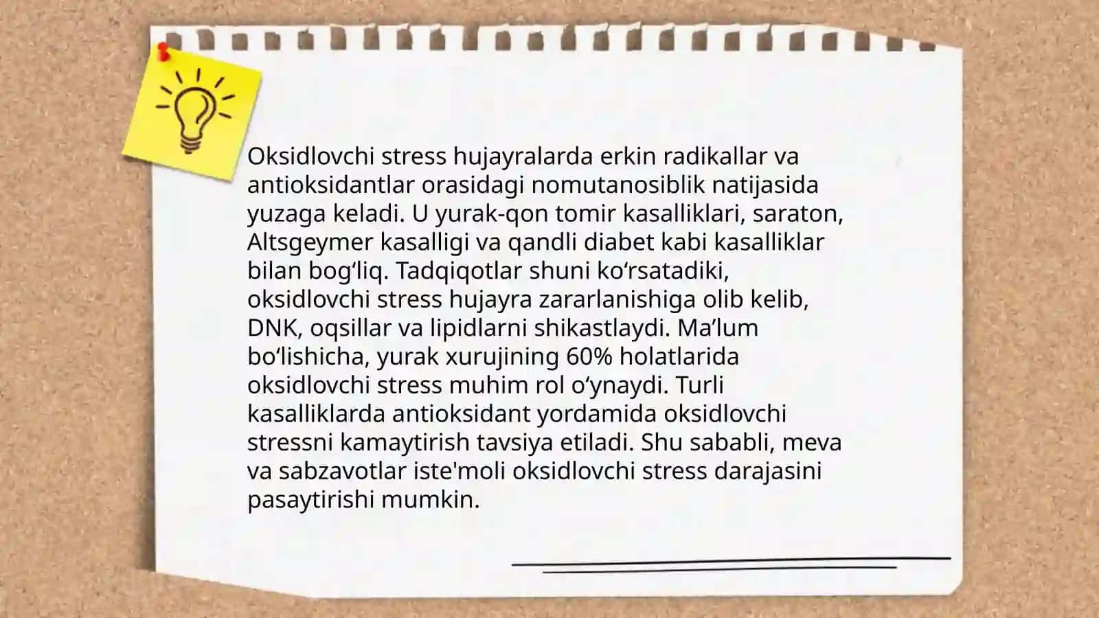 Antioksidantlar, ularning klinikada qo'llanishi 4