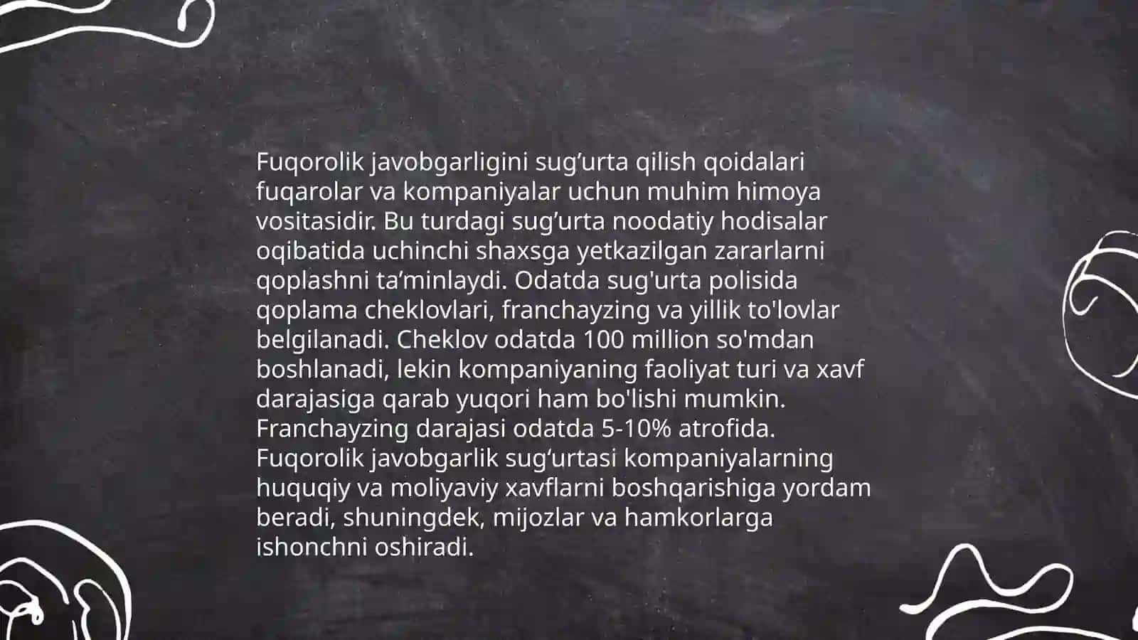 Fuqorolik javobgarligini sug’urta qilish 4