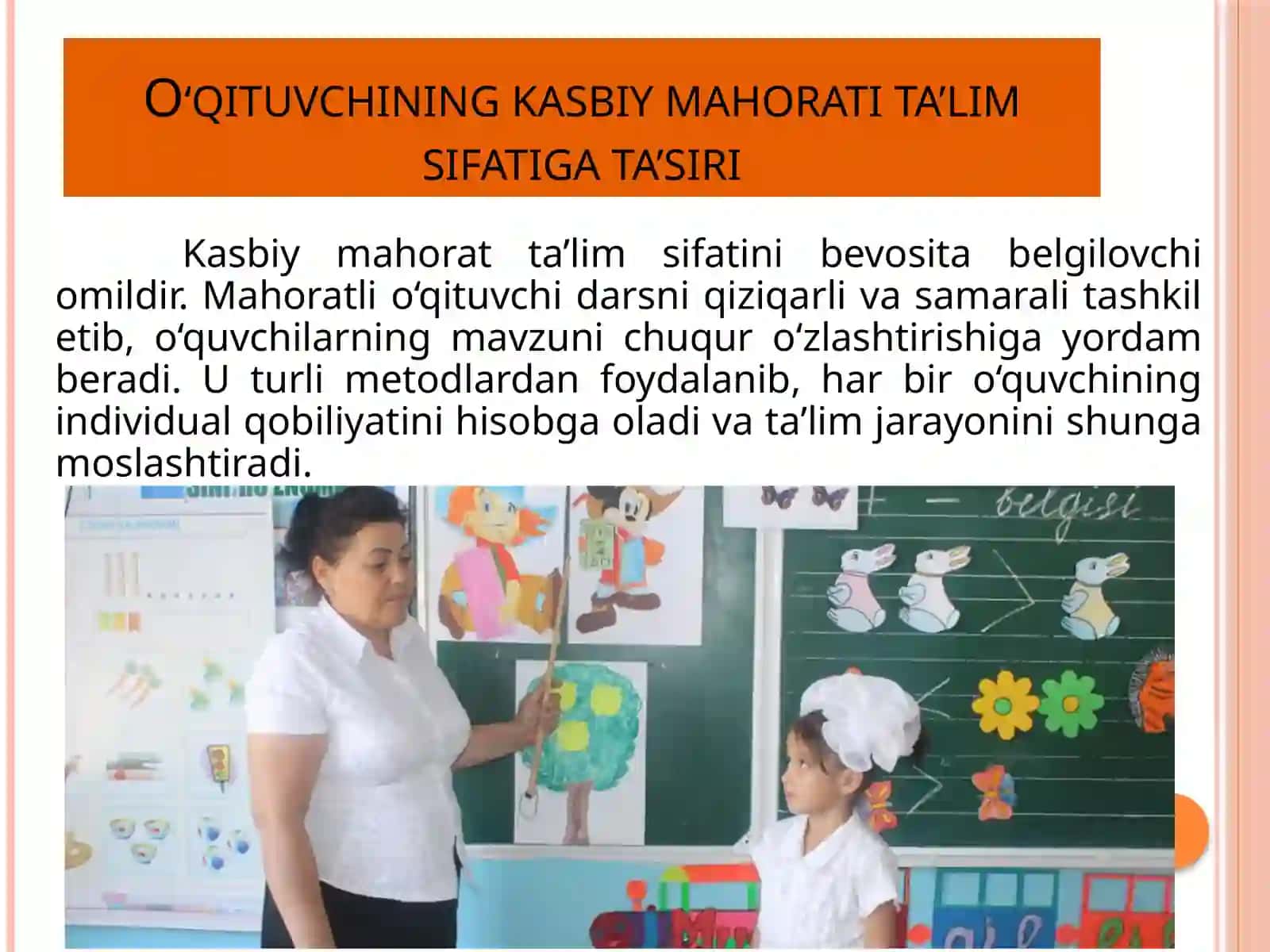 O’QITUVCHINING KASBIY MAXORAT DARAJALARI 4