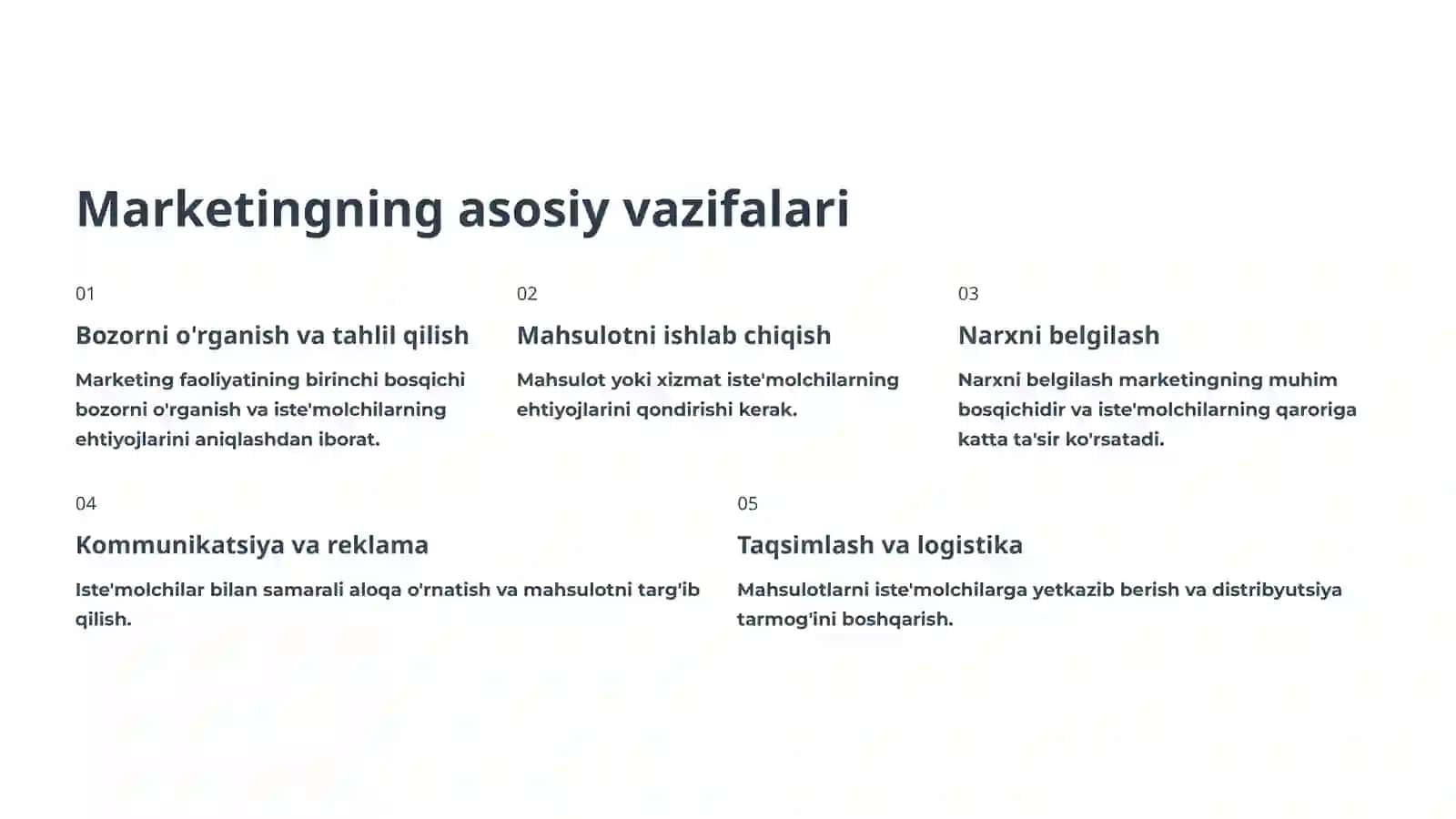Marketing nazariy asoslari 4
