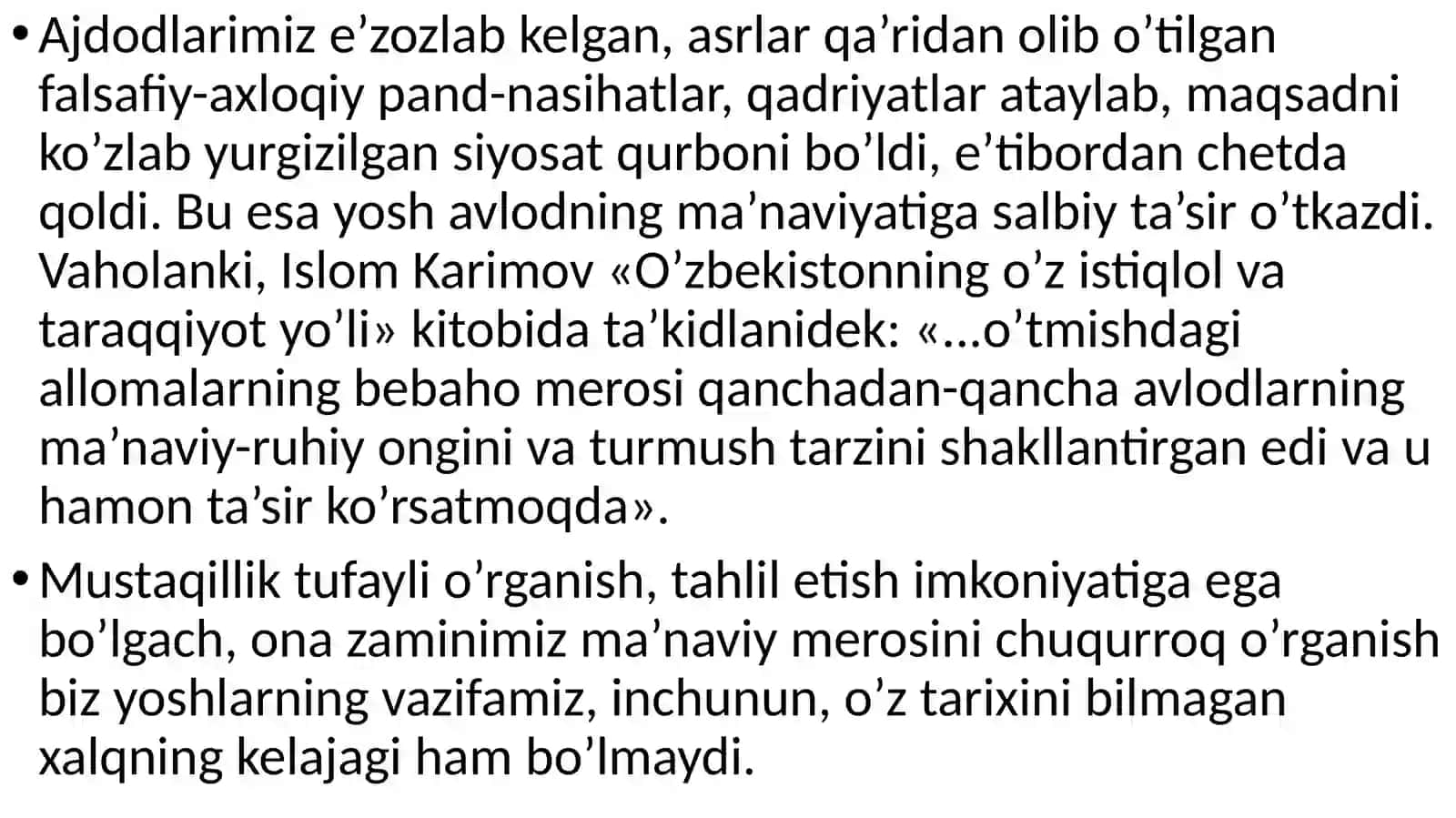 O'rta Osiyo allomalari merosi 4