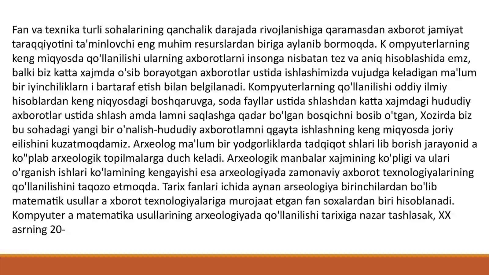 Zamonaviy texnologiyalar arxeologiyada 4