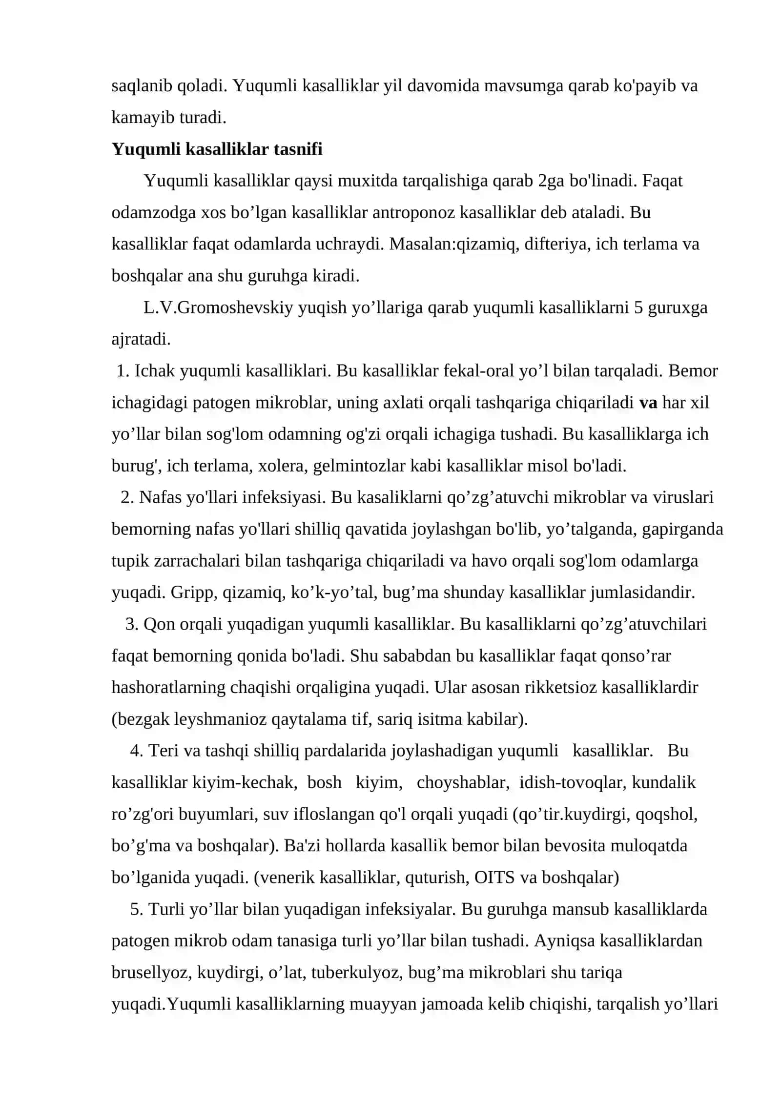 Epidemiologiya asoslari. Immunitet 4