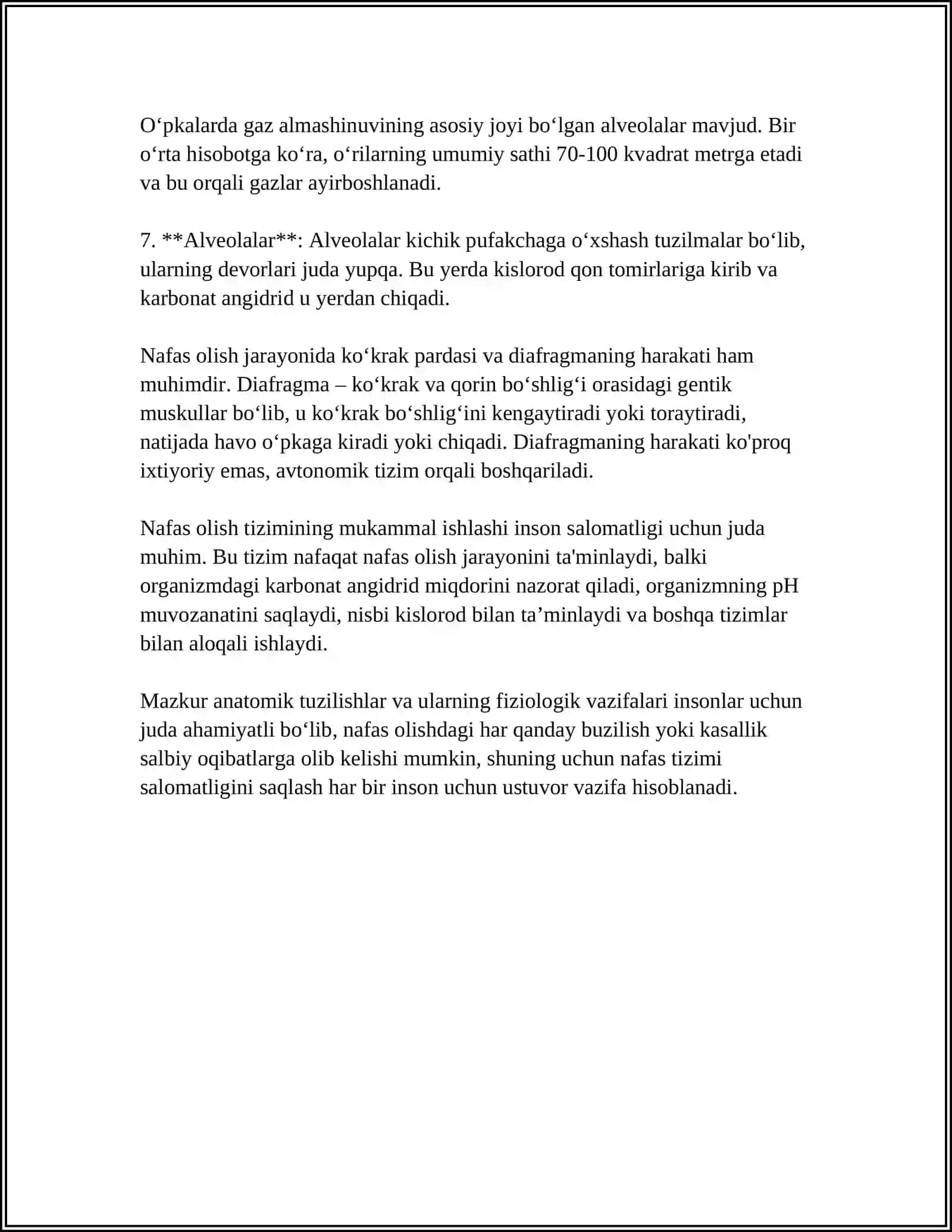 NAFAS TIZIMI AʼZOLARINI TEKSHIRISH 4