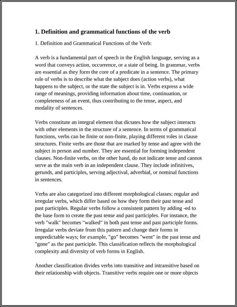 THE VERB 4