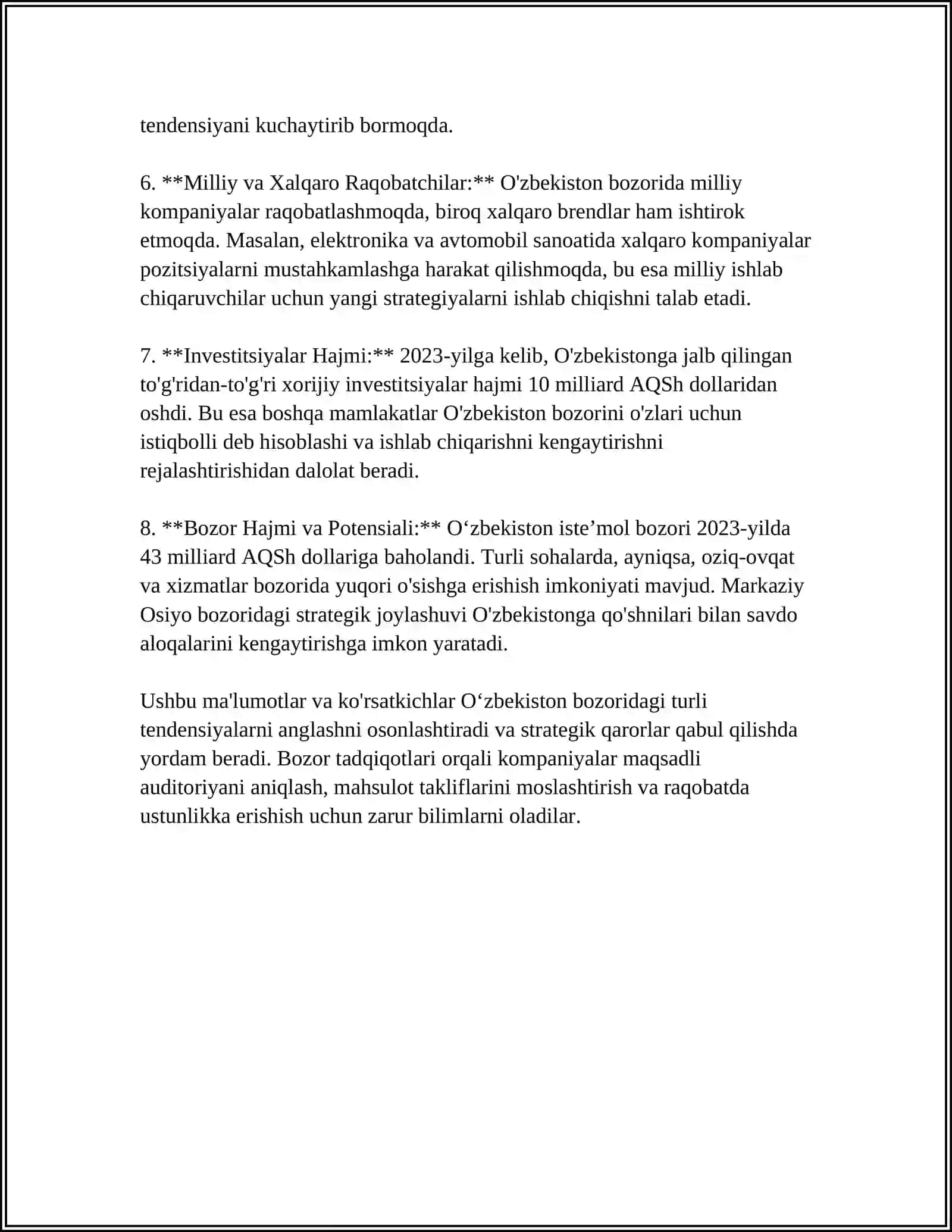 BIZNESDA MARKETING FAOLIYATI 4