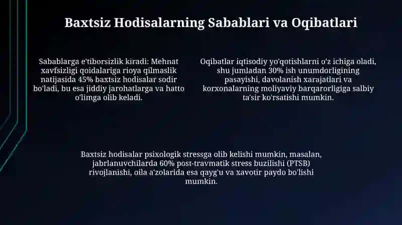 Baxtsiz Hodisalar: Ta'riflar va Turlari 4