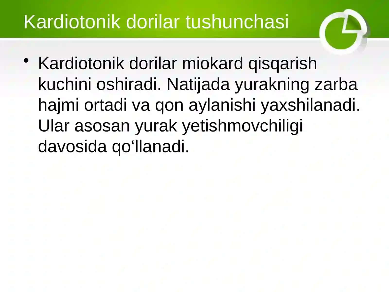 Kardiotonik va Antiaritmik Dori Vositalari 4
