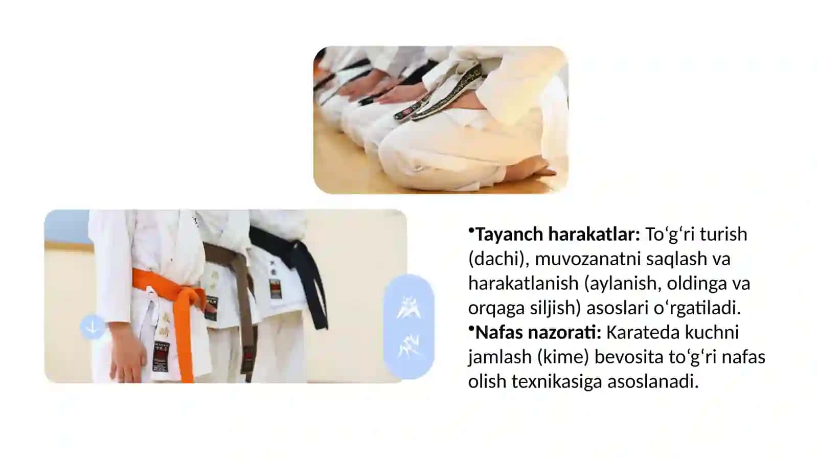 KARATECHINING UMUMIY VA MAXSUS TEXNIK TAYYORGARLIGI 4