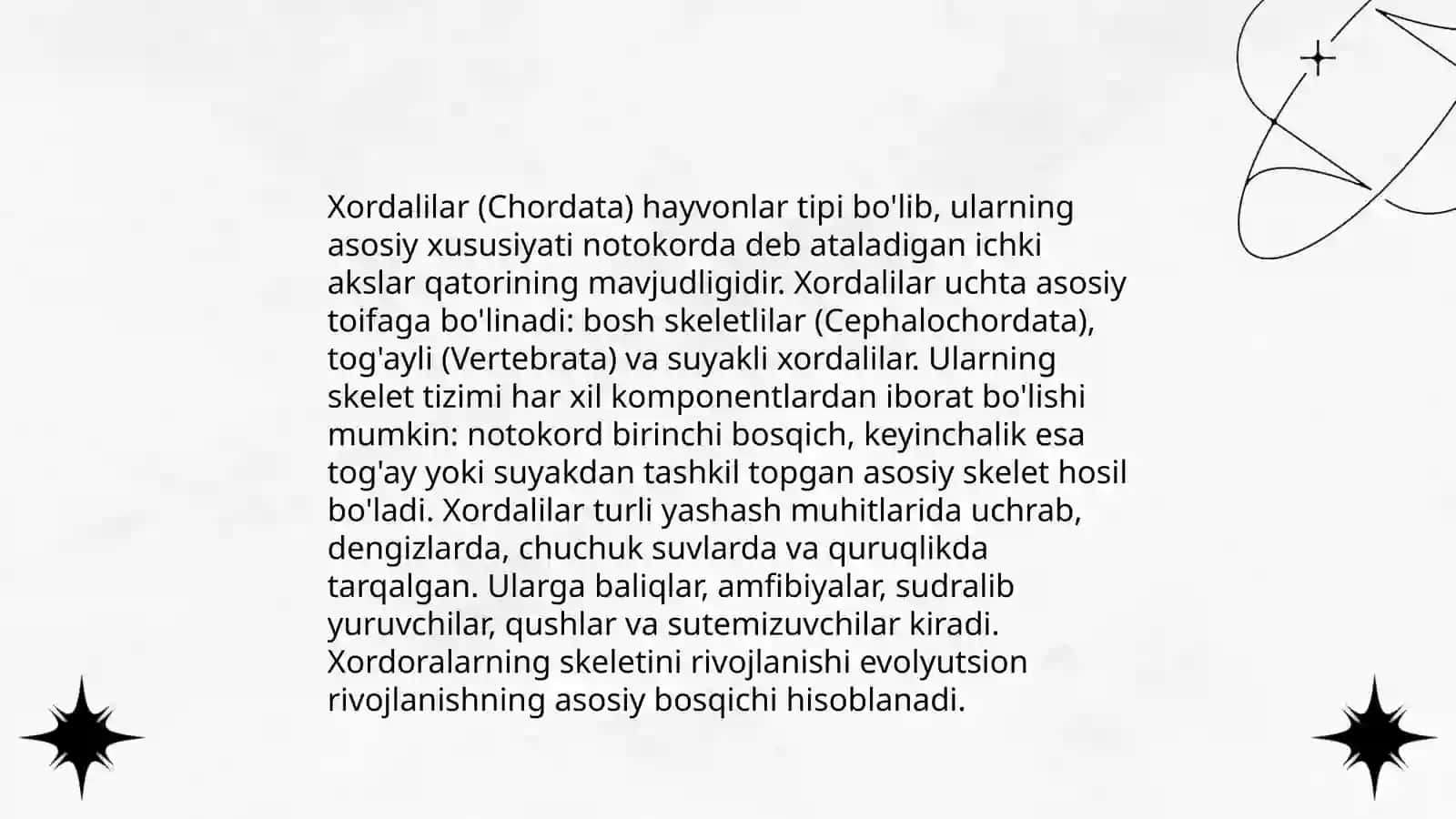 Skelet tizimi filogenezi 4