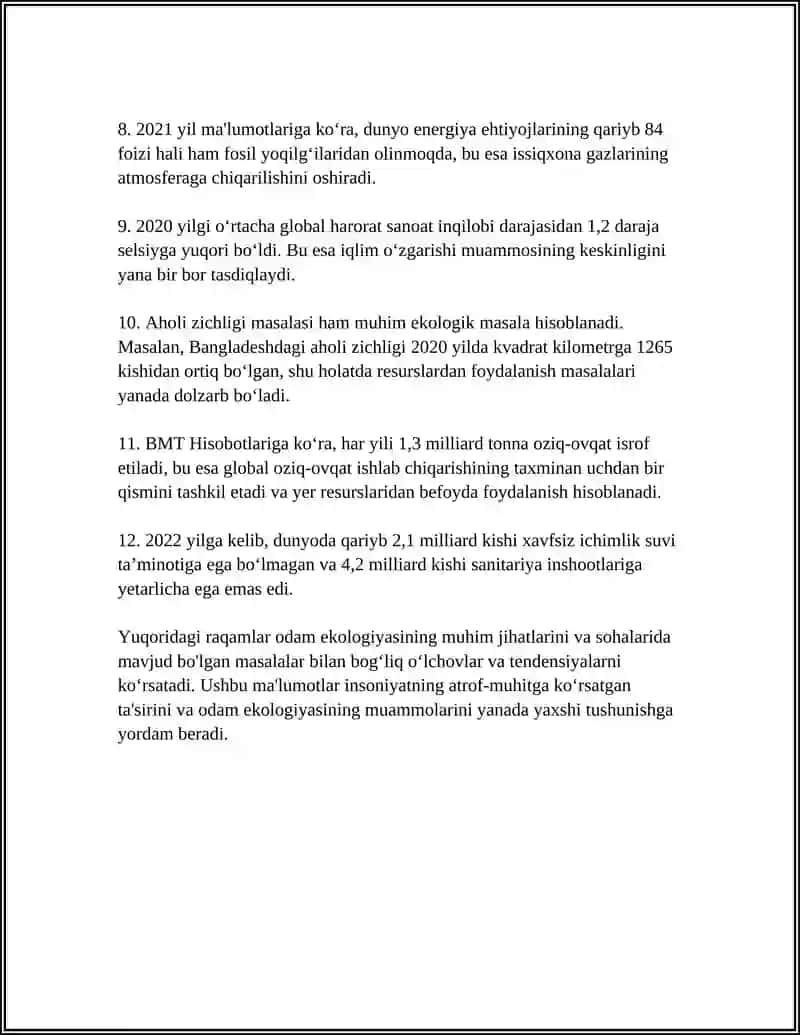 ODAM EKALOGIYASI 4