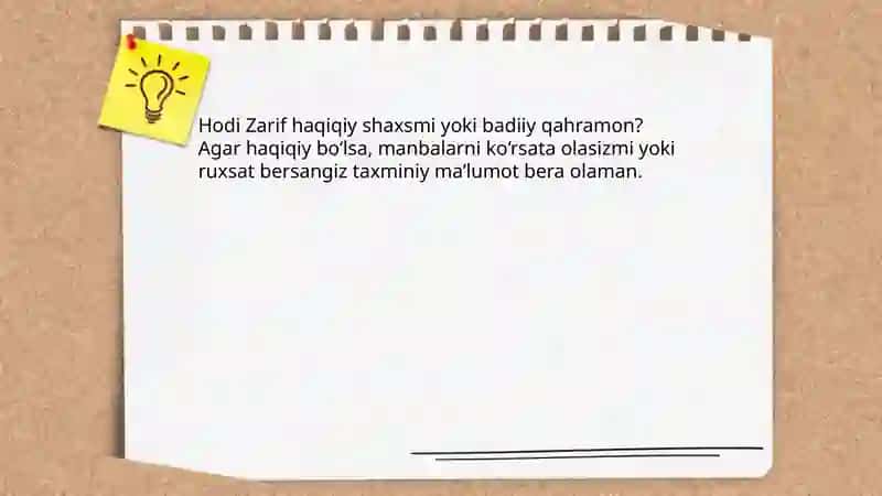 Hodi Zarif hayoti va ijodi 4