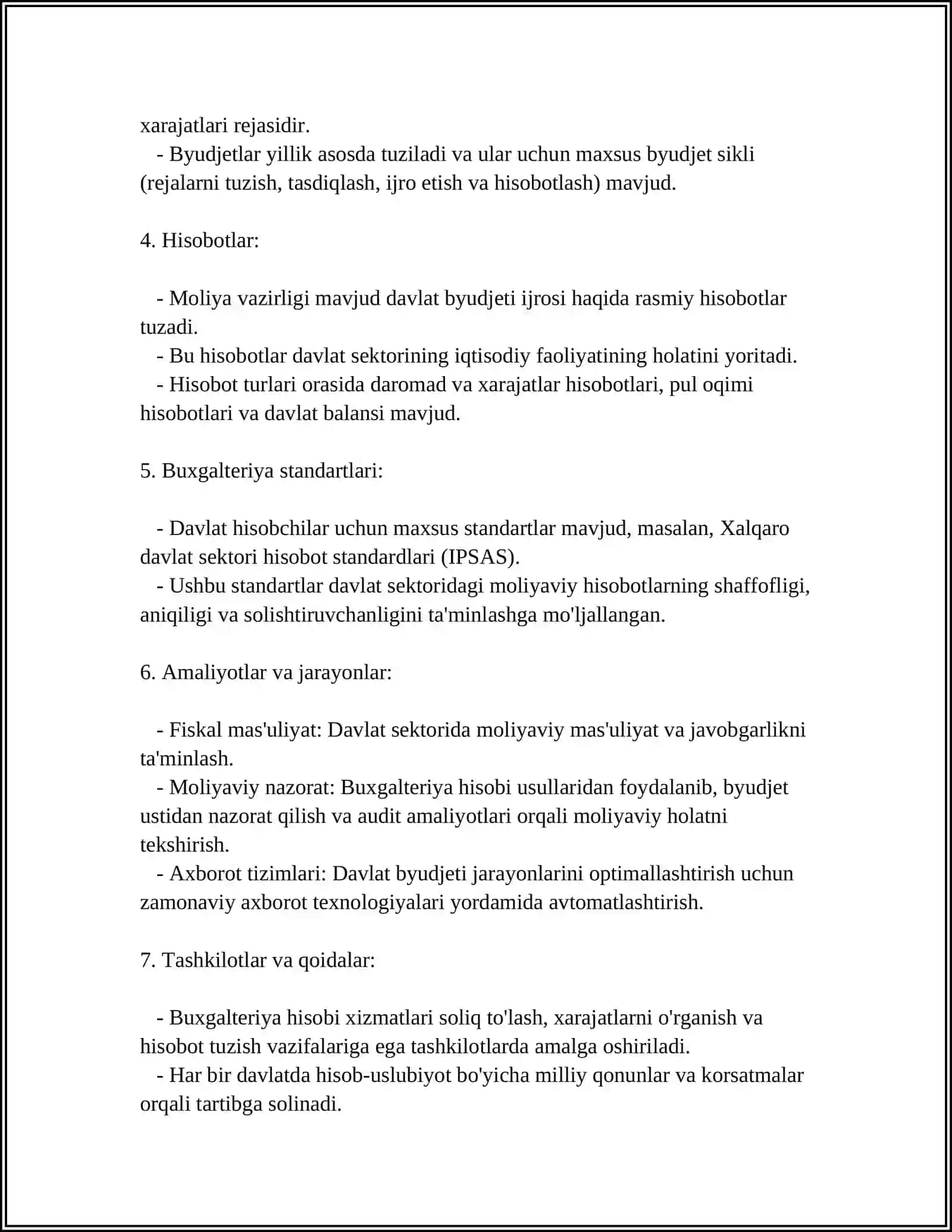 DAVLAT SEKTORI BUXGALTERIYA HISOBI 4