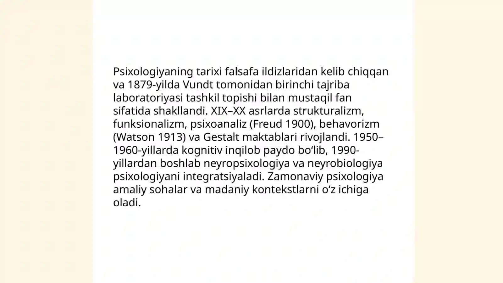 Umumiy psixalogiya faniga kirish 4